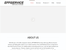 Tablet Screenshot of effiservice.com